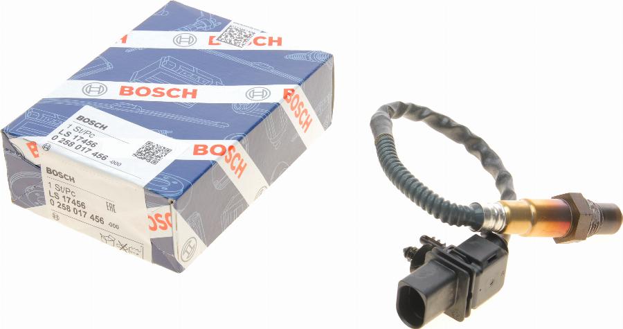 BOSCH 0 258 017 456 - Sonda lambda autozon.pro