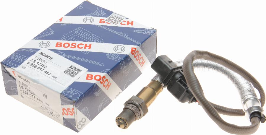 BOSCH 0 258 017 483 - Sonda lambda autozon.pro