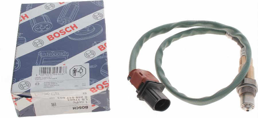 BOSCH 0 258 017 603 - Sonda lambda autozon.pro