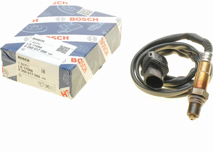 BOSCH 0 258 017 098 - Sonda lambda autozon.pro