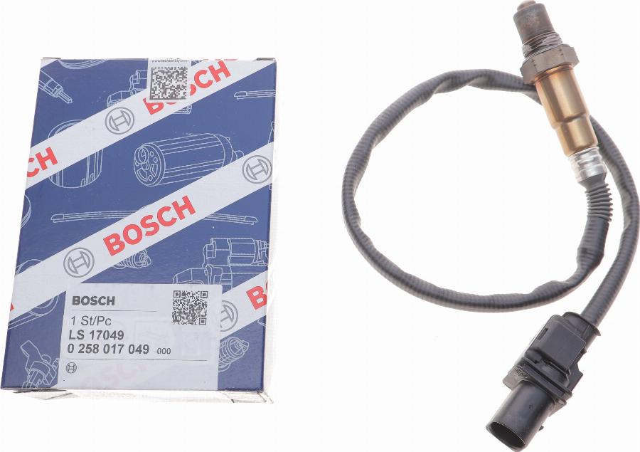 BOSCH 0 258 017 049 - Sonda lambda autozon.pro