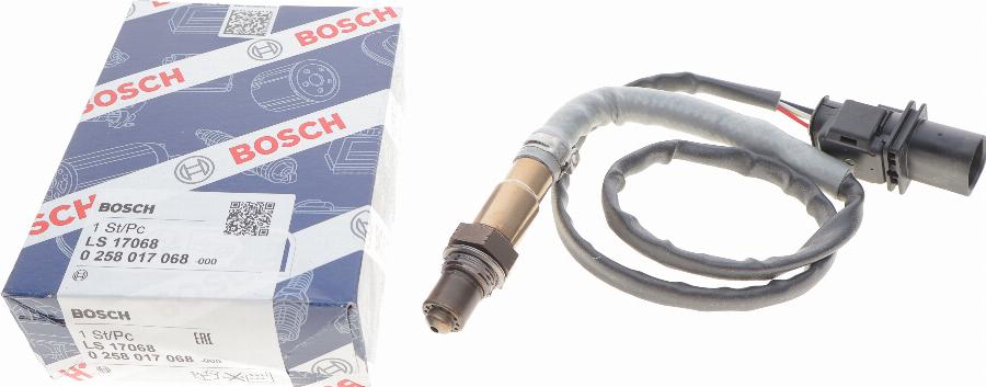 BOSCH 0 258 017 068 - Sonda lambda autozon.pro