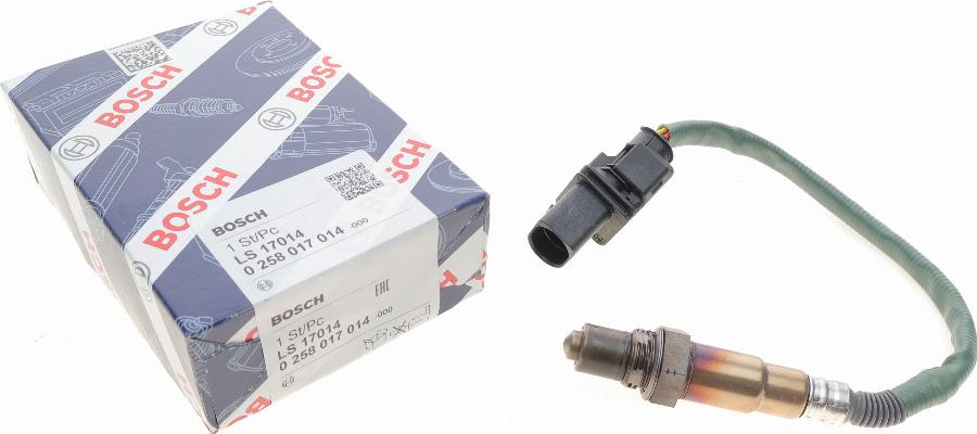 BOSCH 0 258 017 014 - Sonda lambda autozon.pro