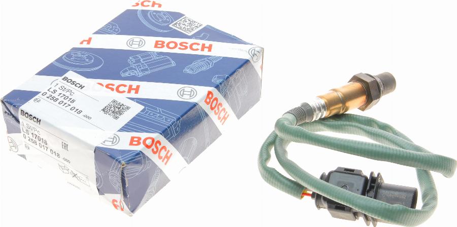 BOSCH 0 258 017 018 - Sonda lambda autozon.pro