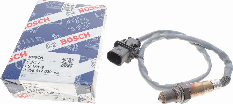 BOSCH 0 258 017 029 - Sonda lambda autozon.pro