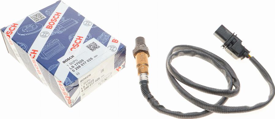 BOSCH 0 258 017 025 - Sonda lambda autozon.pro