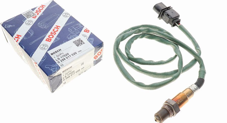 BOSCH 0 258 017 020 - Sonda lambda autozon.pro