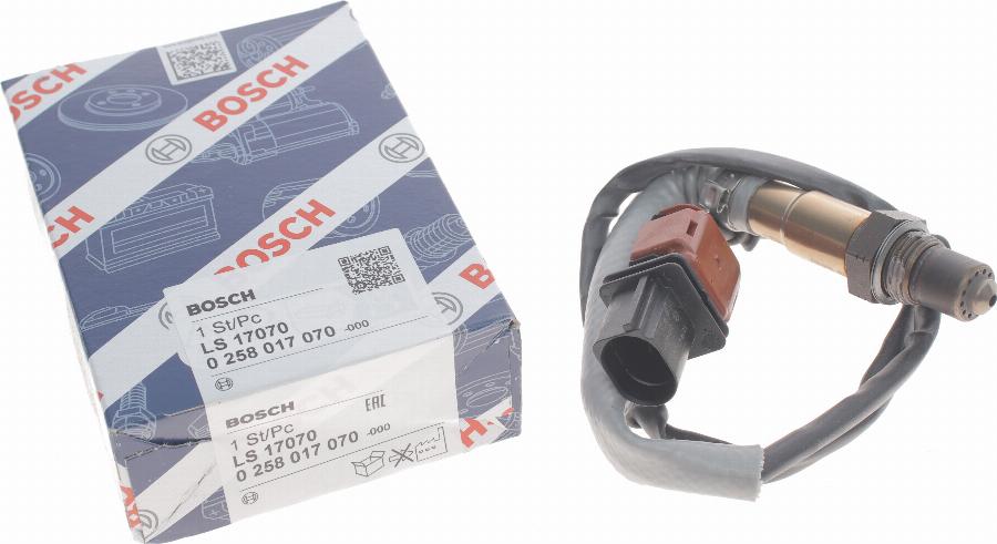 BOSCH 0 258 017 070 - Sonda lambda autozon.pro