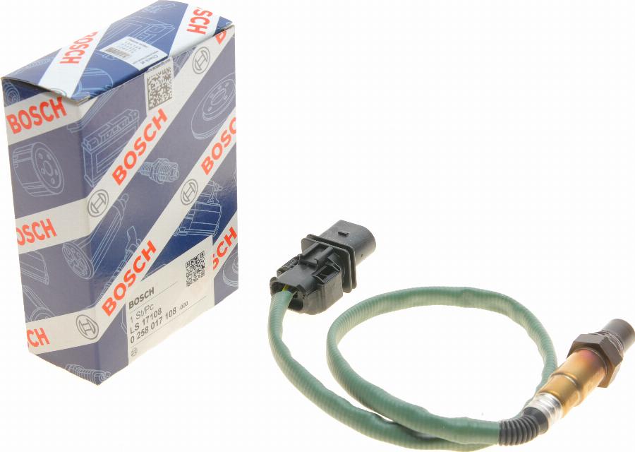 BOSCH 0 258 017 108 - Sonda lambda autozon.pro