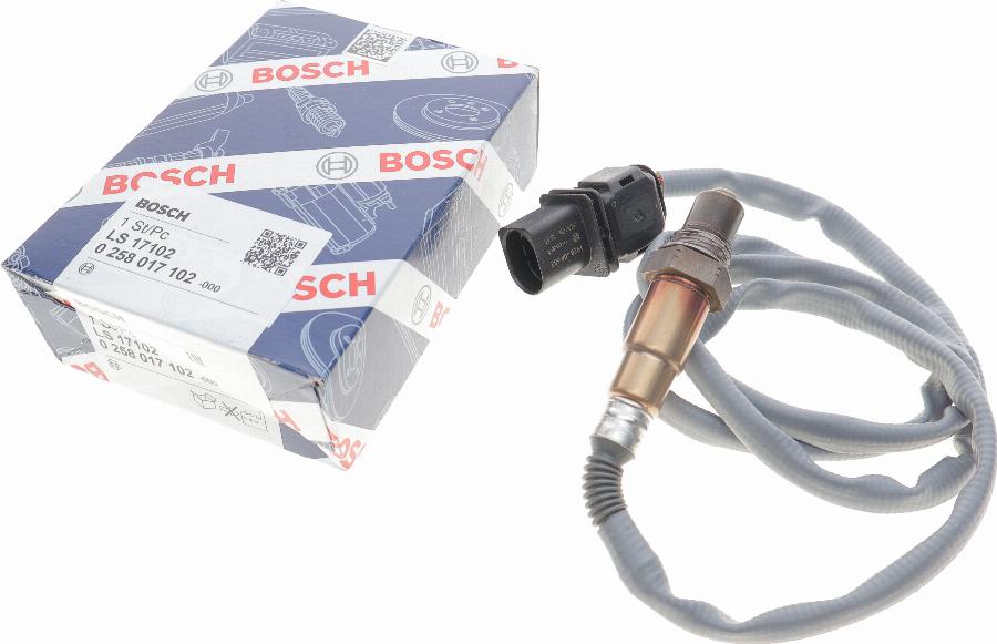 BOSCH 0 258 017 102 - Sonda lambda autozon.pro