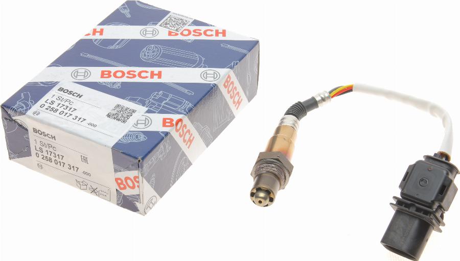 BOSCH 0 258 017 317 - Sonda lambda autozon.pro