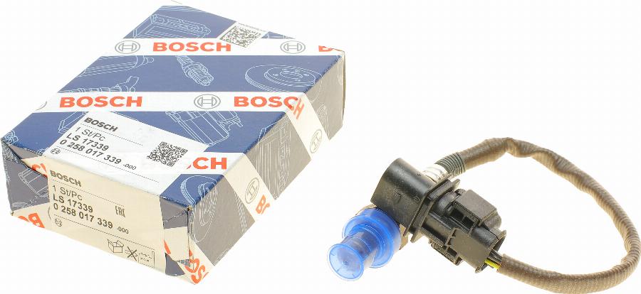 BOSCH 0 258 017 339 - Sonda lambda autozon.pro