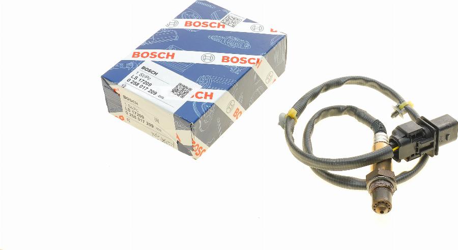 BOSCH 0 258 017 209 - Sonda lambda autozon.pro