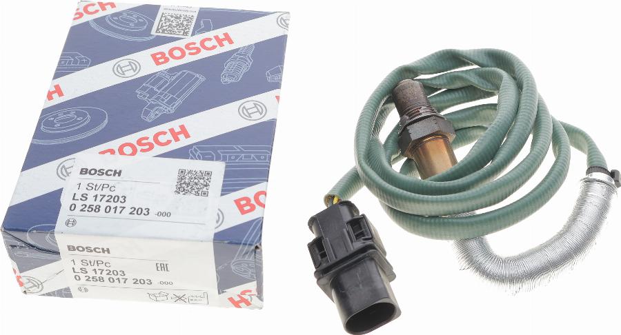 BOSCH 0 258 017 203 - Sonda lambda autozon.pro