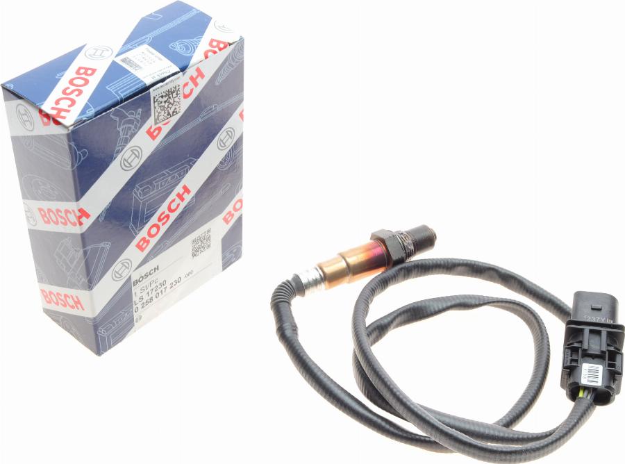 BOSCH 0 258 017 230 - Sonda lambda autozon.pro