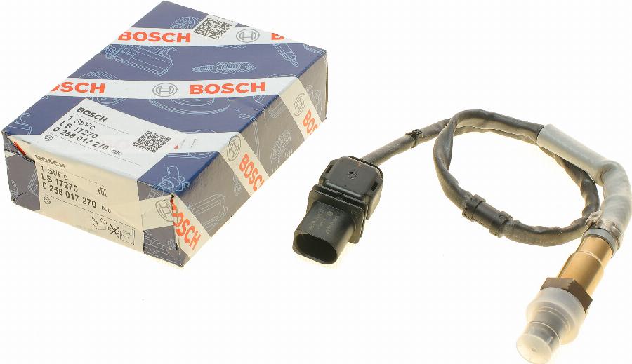 BOSCH 0 258 017 270 - Sonda lambda autozon.pro