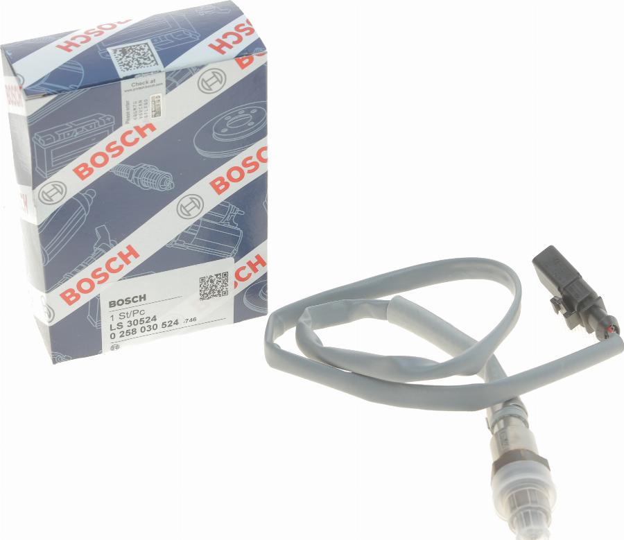 BOSCH 0 258 030 524 - Sonda lambda autozon.pro