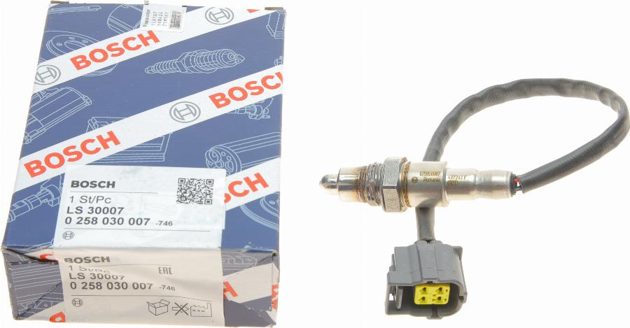 BOSCH 0 258 030 007 - Sonda lambda autozon.pro