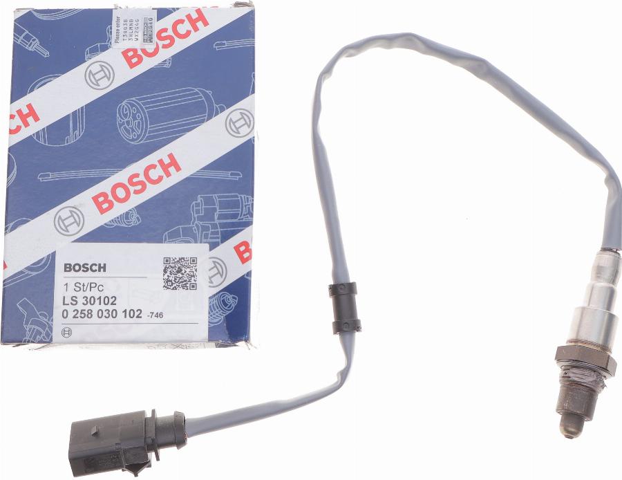 BOSCH 0 258 030 102 - Sonda lambda autozon.pro