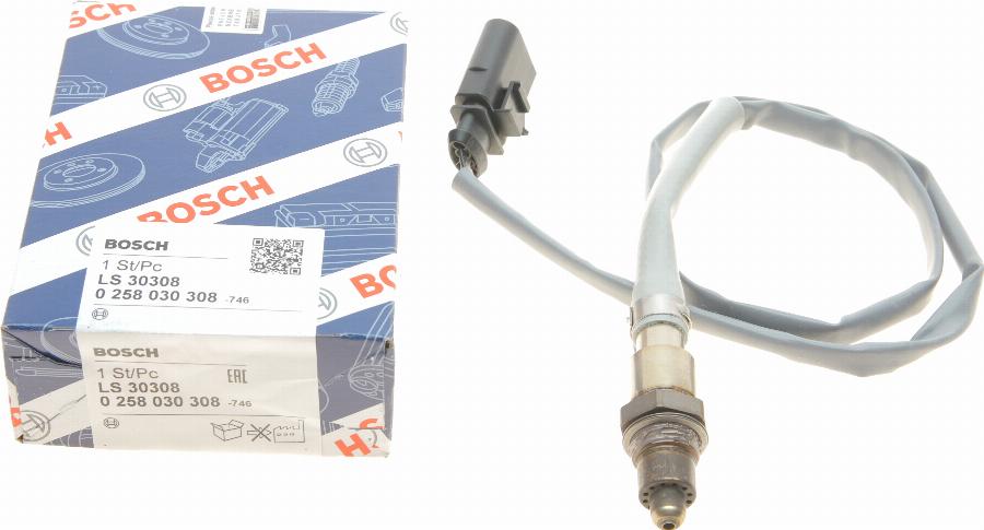 BOSCH 0 258 030 308 - Sonda lambda autozon.pro