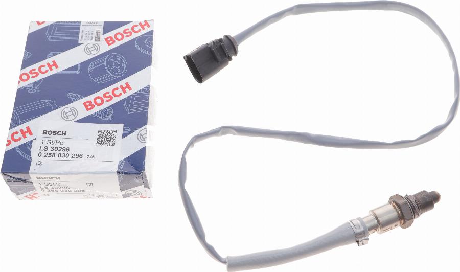 BOSCH 0 258 030 296 - Sonda lambda autozon.pro