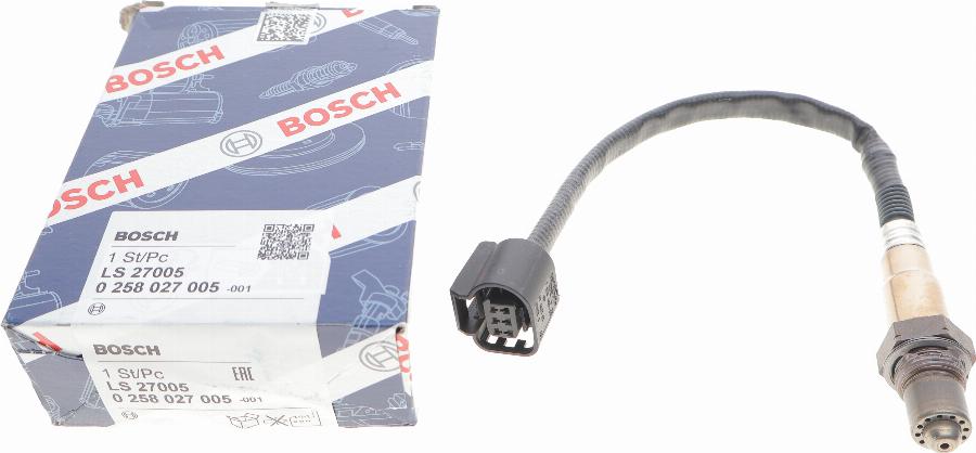 BOSCH 0 258 027 005 - Sonda lambda autozon.pro