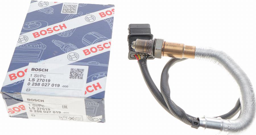 BOSCH 0 258 027 019 - Sonda lambda autozon.pro