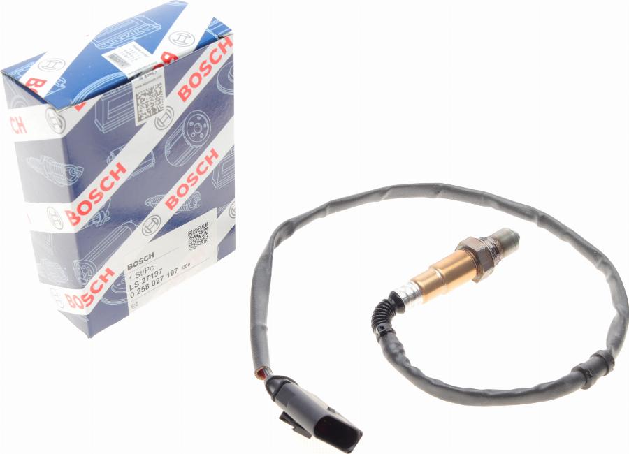 BOSCH 0 258 027 197 - Sonda lambda autozon.pro