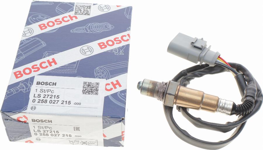 BOSCH 0 258 027 215 - Sonda lambda autozon.pro