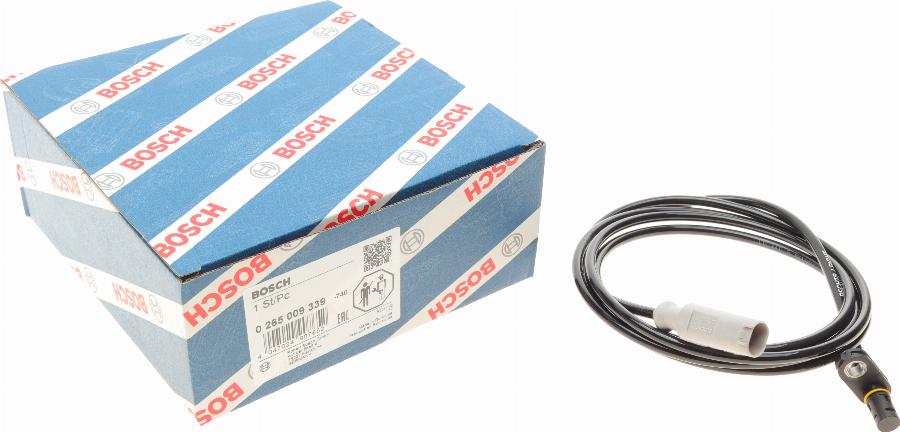 BOSCH 0 265 009 339 - Sensore, N° giri ruota autozon.pro