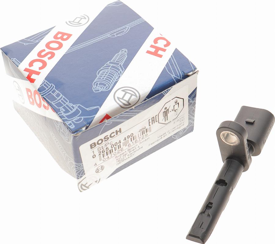 BOSCH 0 265 004 490 - Sensore, N° giri ruota autozon.pro