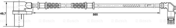 BOSCH 0 265 006 264 - Sensore, N° giri ruota autozon.pro