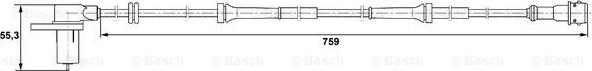 BOSCH 0 265 006 225 - Sensore, N° giri ruota autozon.pro