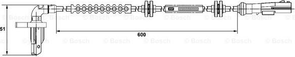 BOSCH 0 265 008 294 - Sensore, N° giri ruota autozon.pro