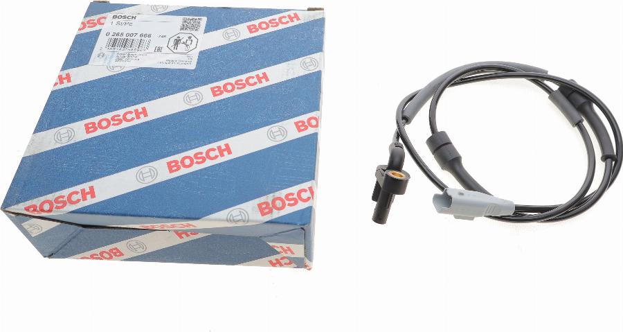 BOSCH 0 265 007 666 - Sensore, N° giri ruota autozon.pro