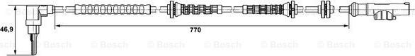 BOSCH 0 265 007 671 - Sensore, N° giri ruota autozon.pro