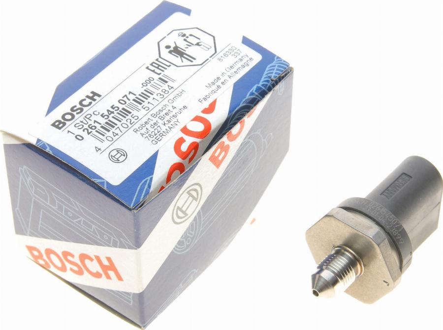 BOSCH 0 261 545 071 - Sensore, Pressione carburante autozon.pro