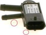 BOSCH 0 261 230 579 - Sensore, Pressione gas scarico autozon.pro