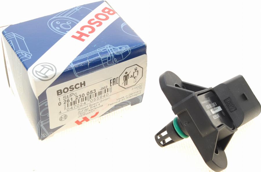 BOSCH 0 261 230 053 - Sensore pressione, Servofreno autozon.pro