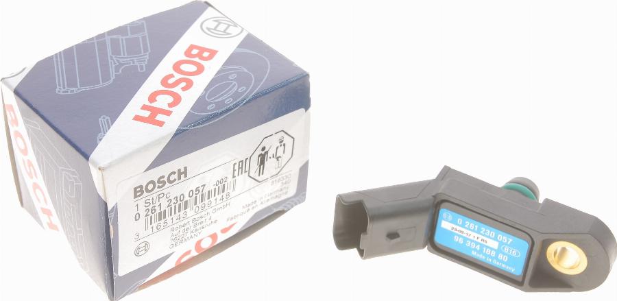 BOSCH 0 261 230 057 - Sensore, Pressione collettore d'aspirazione autozon.pro