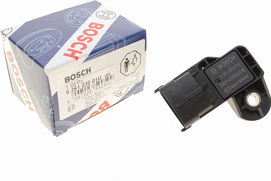 BOSCH 0 261 230 01U - Sensore, Pressione alimentazione autozon.pro