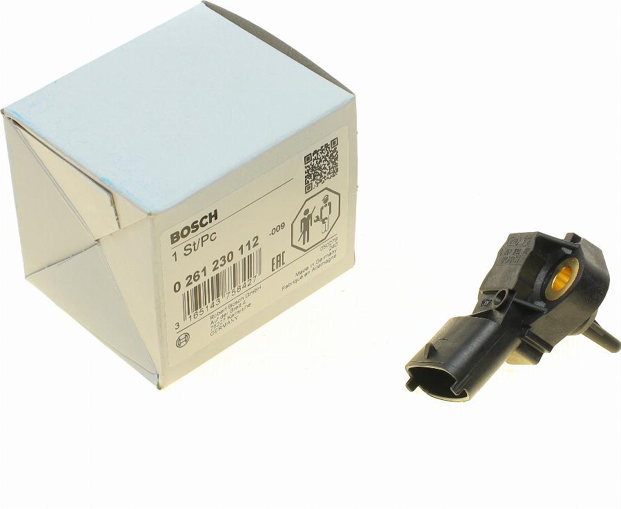 BOSCH 0 261 230 112 - Sensore, Pressione carburante autozon.pro