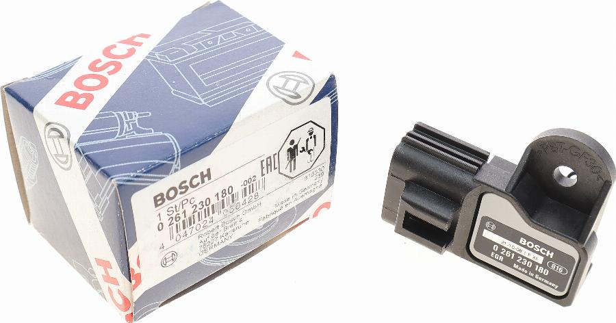 BOSCH 0 261 230 180 - Sensore, Pressione collettore d'aspirazione autozon.pro