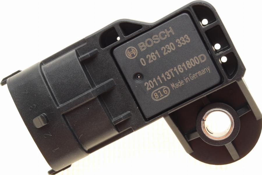 BOSCH 0 261 230 333 - Sensore, Pressione collettore d'aspirazione autozon.pro