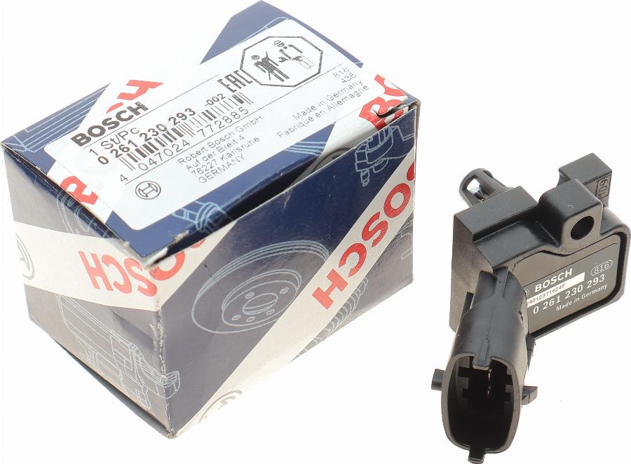 BOSCH 0 261 230 293 - Sensore, Temperatura aria aspirata autozon.pro