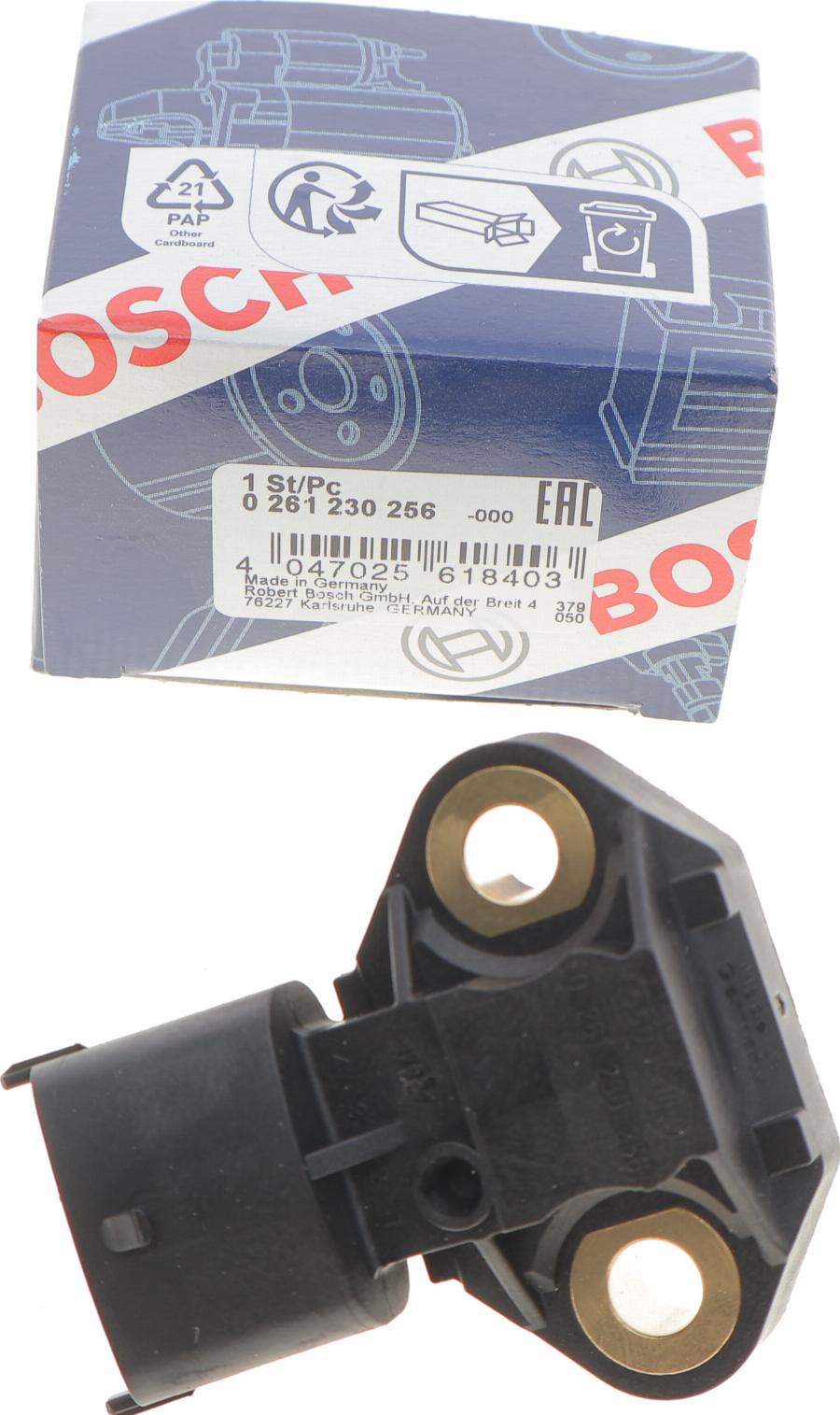 BOSCH 0 261 230 256 - Sensore, Temperatura / Pressione olio autozon.pro