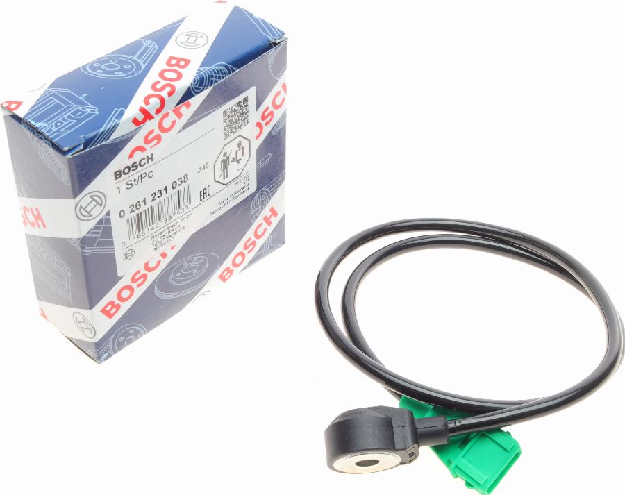 BOSCH 0 261 231 038 - Sensore di detonazione autozon.pro