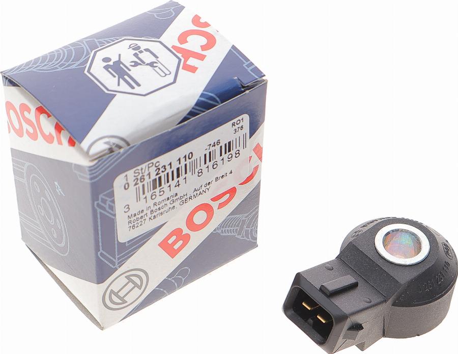 BOSCH 0 261 231 110 - Sensore di detonazione autozon.pro