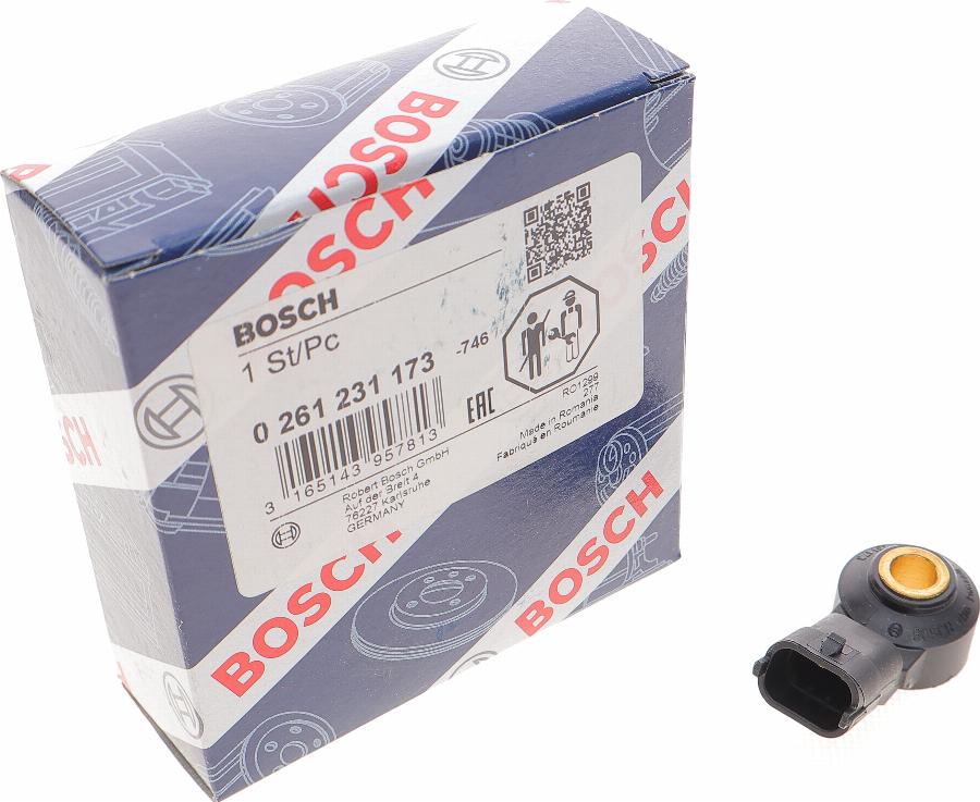 BOSCH 0 261 231 173 - Sensore di detonazione autozon.pro