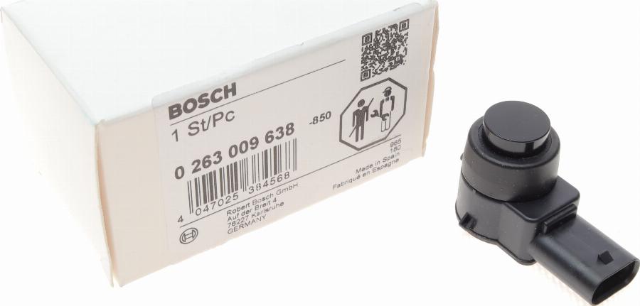 BOSCH 0 263 009 638 - Sensore, Assistenza parcheggio autozon.pro